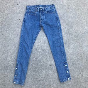 MNML 28X32 Snap Jeans
